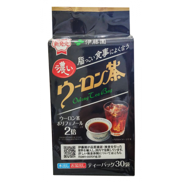 ชาอู่หลง ITOEN  รสเข้มข้น 2 เท่า แพ็คใหญ่ tea bag 40 ซอง