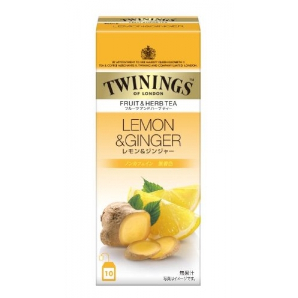 Twinings ชาขิงผสมมะนาว ดื่มเพื่อสุขภาพ