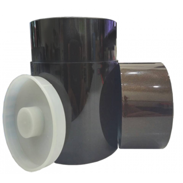 กระปุกใส่ชาเขียว สไตล์ญี่ปุ่นสีน้ำตาลเมทัลลิกTea Canister, Dark Brown