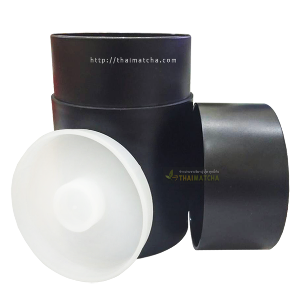 กระปุกใส่ชาเขียว สไตล์ญี่ปุ่นสีดำเข้มด้าน Tea Canister,Darker side
