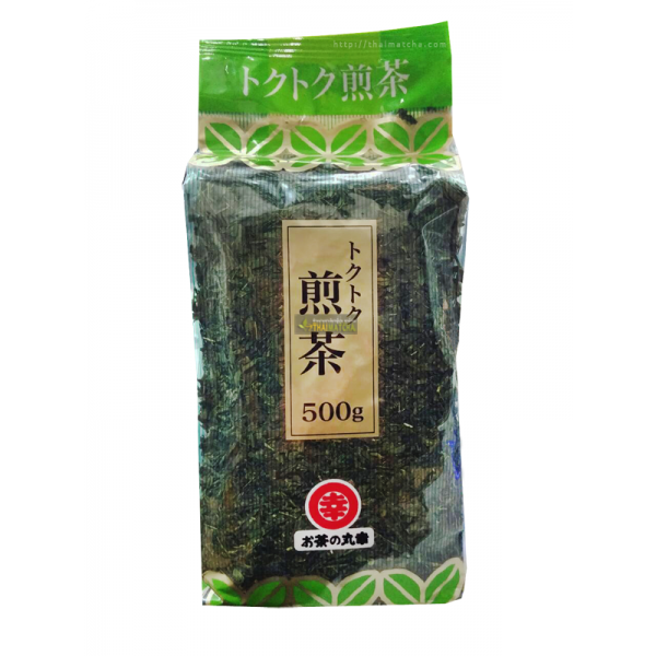 Maruko ชาเขียว เซนฉะ Sencha ชนิดใบ คัดพิเศษ ขนาดสุดคุ้ม 500g