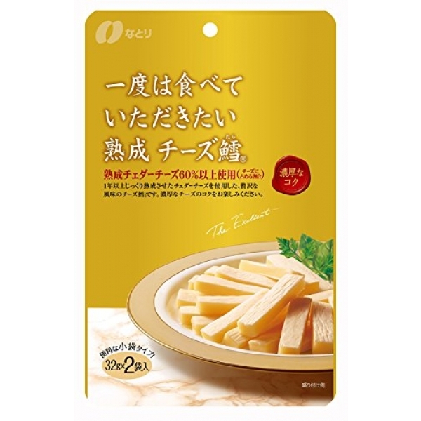 natori ชีสเส้น ทานเปล่าๆก็อร่อย เป็นกลับแกล้มก็แจ่ม อยากให้ลองทานดูสักครั้งนึงแล้วจะติดใจ
