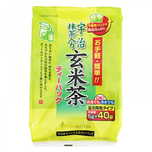 Japanese Tea Uji Matcha ชาญี่ปุ่น อุจิมัทฉะ ชงได้ทั้งน้ำร้อน และน้ำเย็น